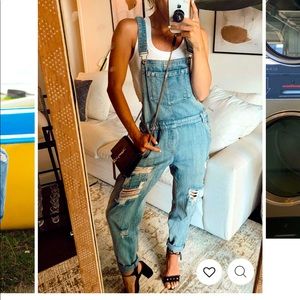 12th Tribe Denim Overalls- NEW!